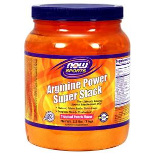 Arginine Power Super Stack, Tropical Punch - 1000g