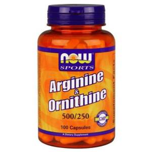 Arginine & Ornithine, 500/250 - 100 caps