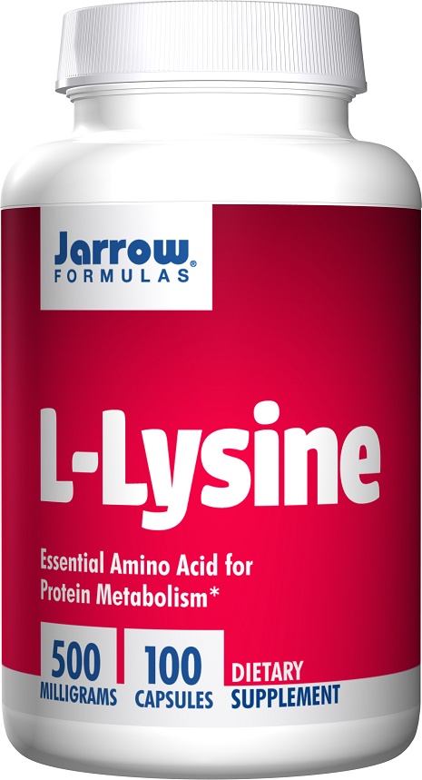 L-Lysine, 500mg - 100 caps