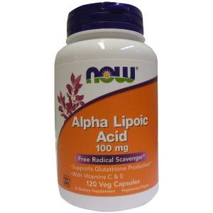Alpha Lipolic Acid with Vitamins C & E, 100mg