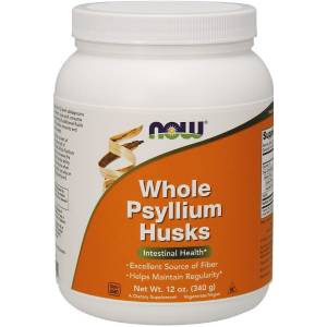 Whole Psyllium Husks, Powder - 340g