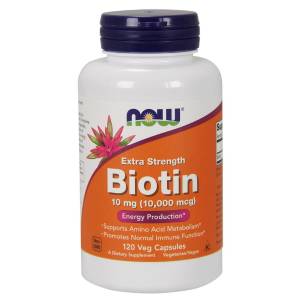 Biotin, 10000mcg Extra Strength  - 120 vcaps