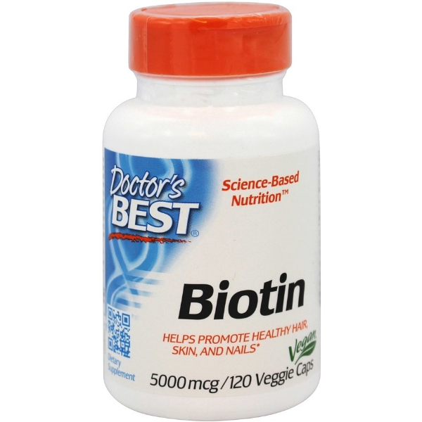Biotin, 5000mcg - 120 vcaps