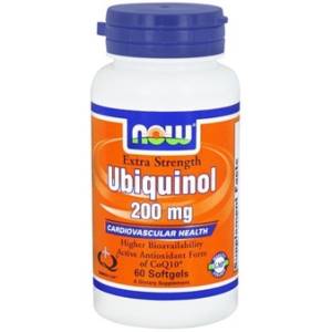 Ubiquinol, 200mg - 60 softgels