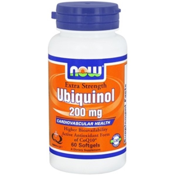 Ubiquinol, 200mg - 60 softgels