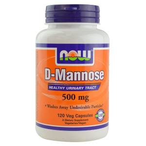 D-Mannose, 500mg - 120 vcaps