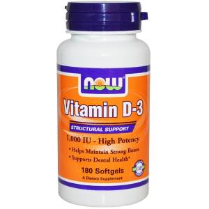 Vitamin D-3, 1000 IU
