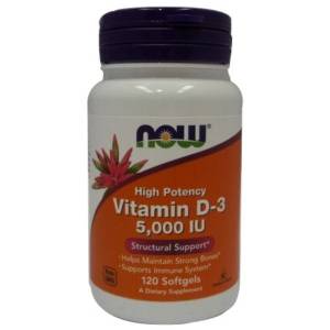 Vitamin D-3, 5000 IU