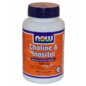 Choline and Inositol, 500mg - 100 caps