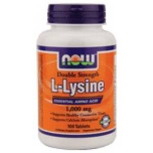 L-Lysine, 1000mg - 100 tabs