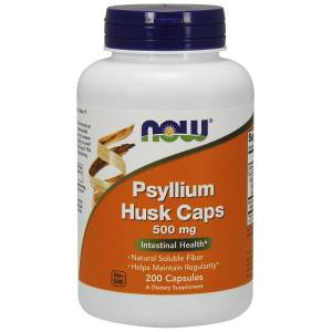 Psyllium Husk, 500mg - 200 vcaps
