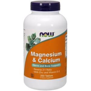 Magnesium & Calcium with Zinc and Vitamin D3 - 250 tablets