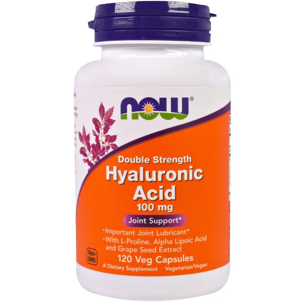 Hyaluronic Acid, 100mg (Double Strength)