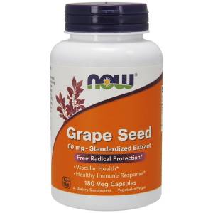 Grape Seed with Citrus Bioflavonoid Complex, 60mg - Standardized Extract