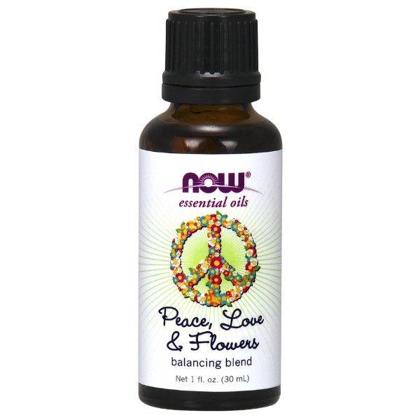 Essential Oil, Peace Love & Flowers Oil Blend - 30 ml.