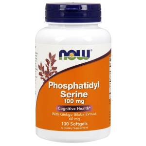 Phosphatidyl Serine, 100mg with Ginkgo Biloba Extract