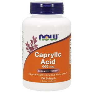 Caprylic Acid, 600mg - 100 softgels