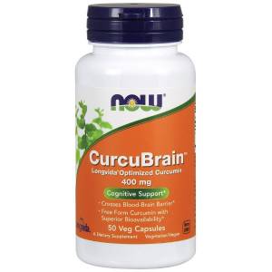 CurcuBrain, 400mg - 50 vcaps