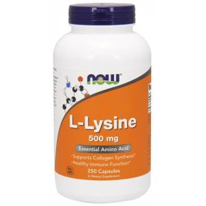 L-Lysine, 500mg - 250 caps