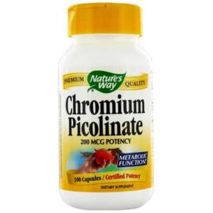Chromium Picolinate, 200mcg - 100 caps