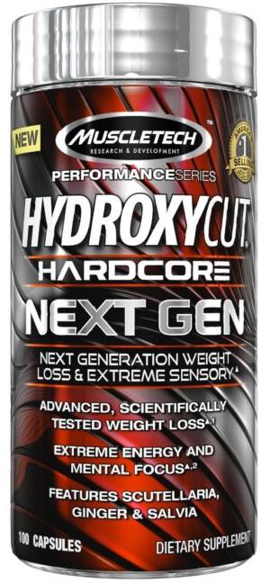 Hydroxycut Hardcore Next Gen - 100 caps