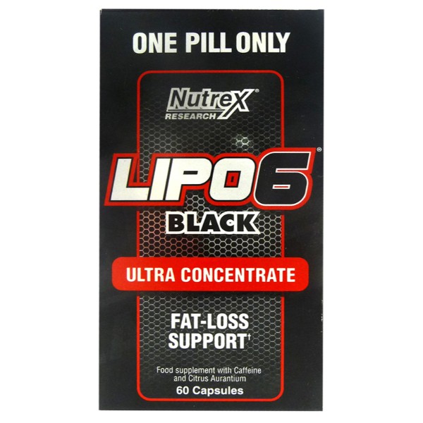 Lipo-6 Black, Ultra Concentrate - 60 caps
