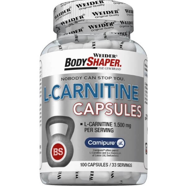 L-Carnitine Capsules - 100 caps
