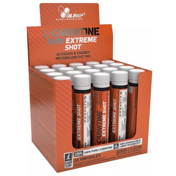 L-Carnitine 3000 Extreme Shot - 20 x 25 ml.