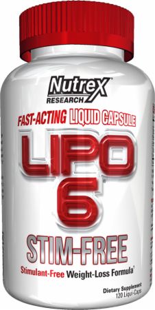 Lipo-6 Stim Free - 120 liquid caps