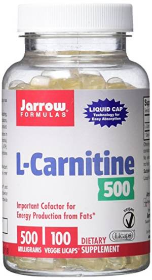 L-Carnitine, 500mg - 100 vegetarian licap
