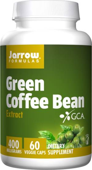 Green Coffee Bean Extract, 400mg - 60 vcaps