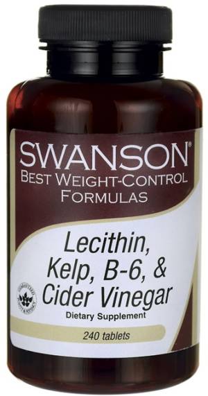 Lecithin, Kelp, B-6, & Cider Vinegar - 240 tabs