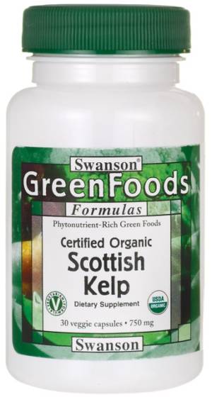 Scottish Kelp, 750mg - 30 vcaps