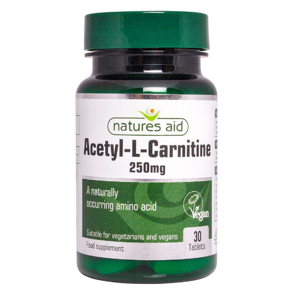 Acetyl-L-Carnitine, 250mg - 30 tabs